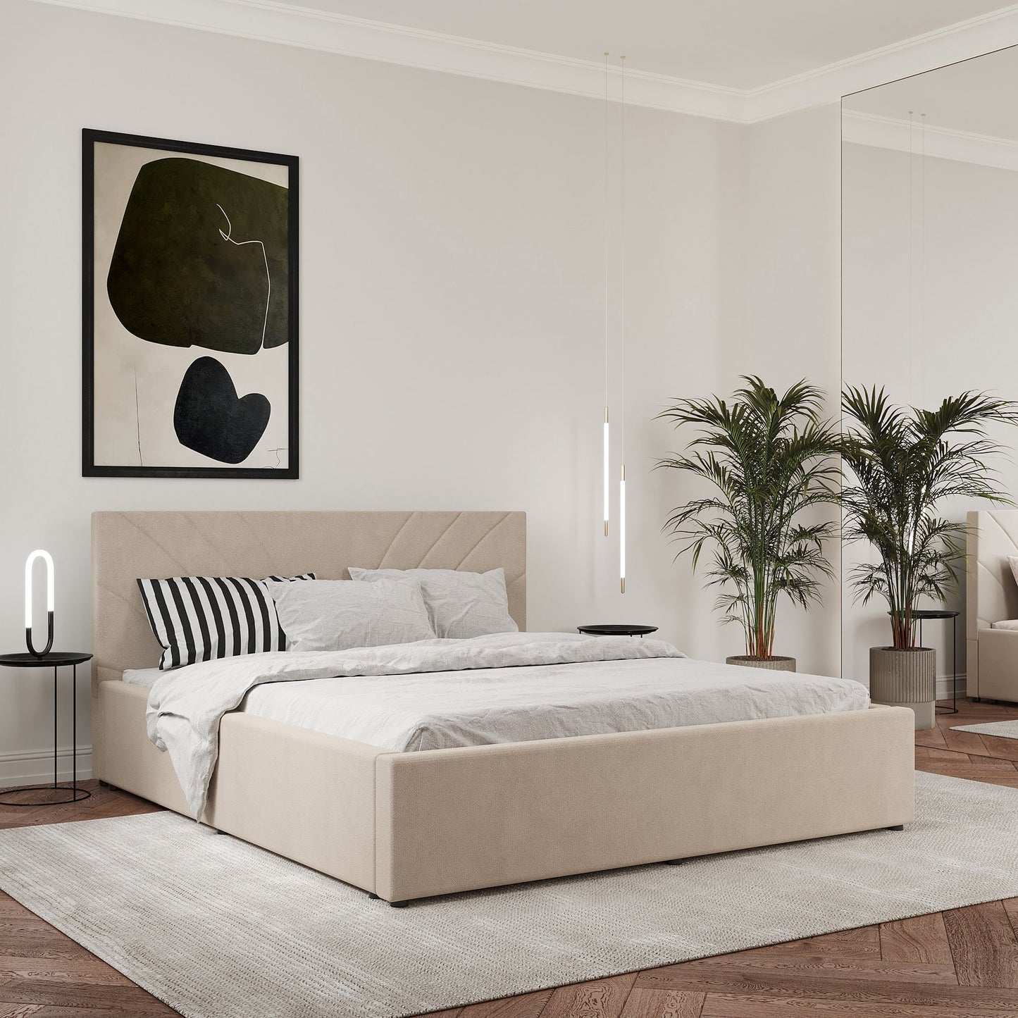 Pat Tapitat Fargo, 200 x 160 cm, Crem