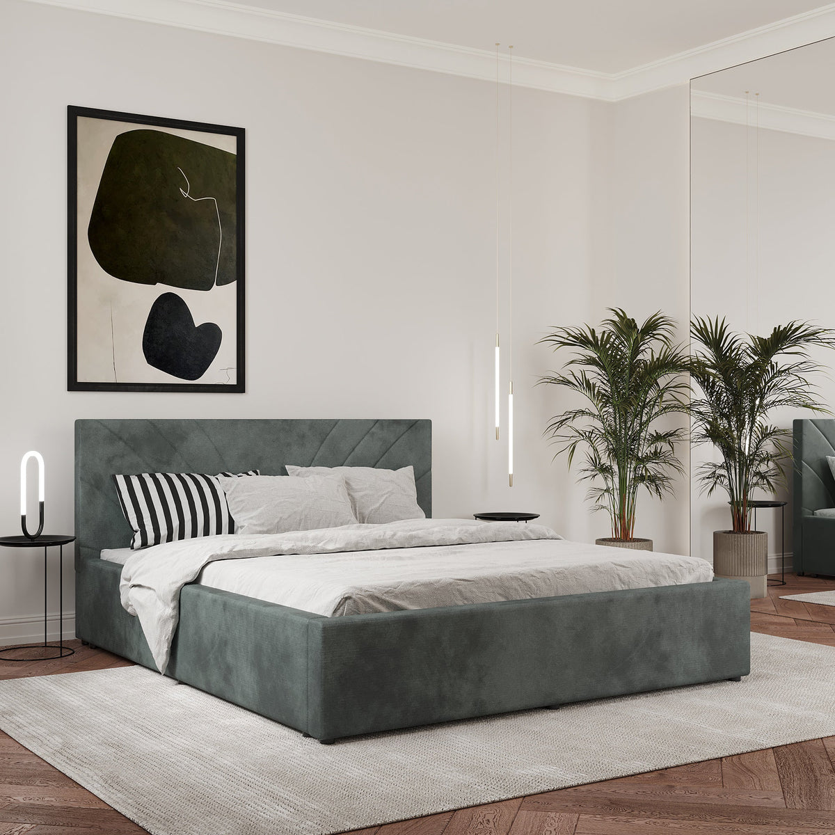 Pat Tapitat Fargo, 200 x 160 cm, Menta