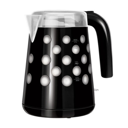 Fierbator apa, Sokany FK-1621A, 1850W, capacitate 1.7L, control temperatura, indicator luminos, Negru