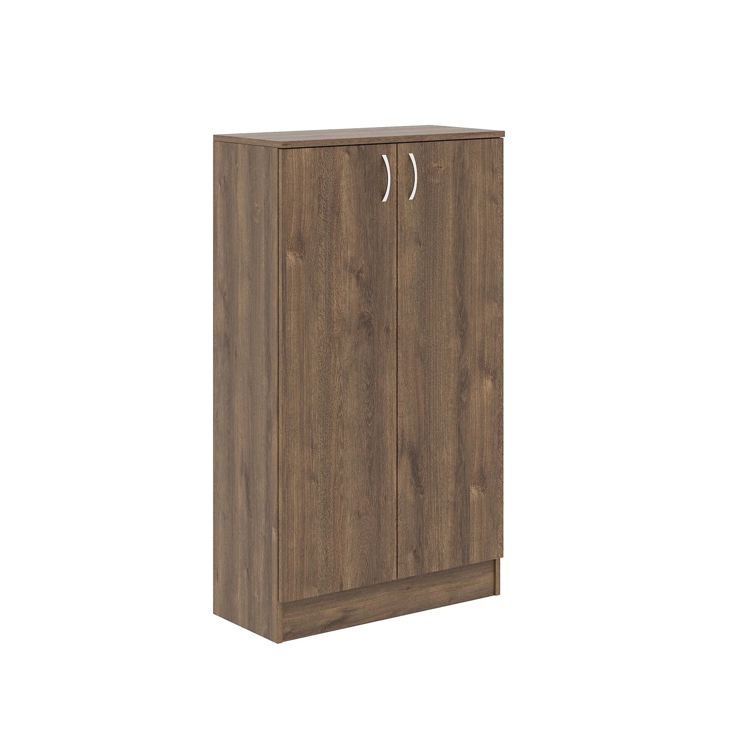 Biblioteca Flint, 2 Usi, Stejar Bronz, 70 x 32 x 122 cm