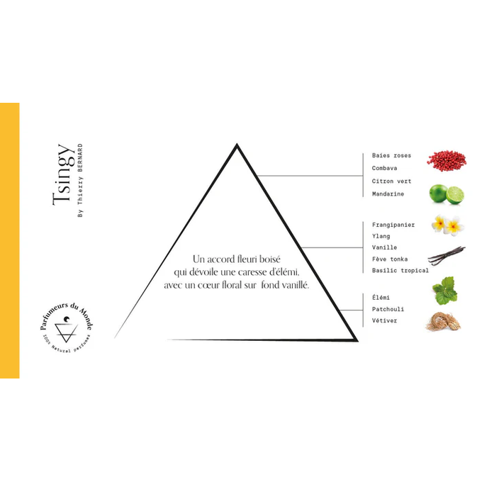 Apa de parfum, Tsingy, 50ml by Thierry BERNARD