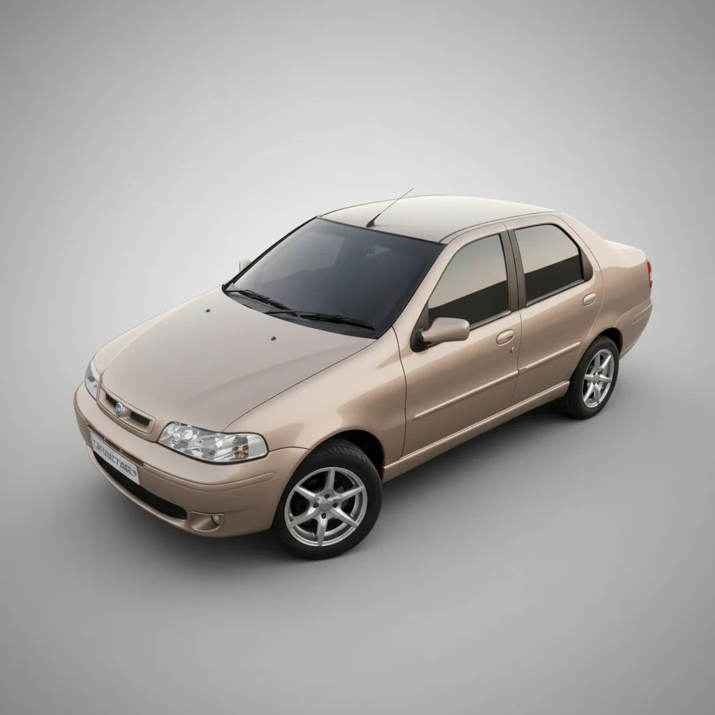 Covorase Fiat Albea Sedan 178 Compatibile 2002-2006 | Black