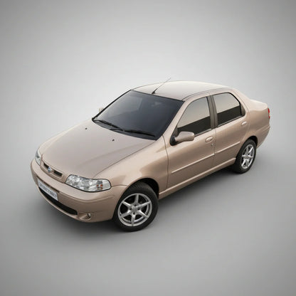 Covorase Fiat Albea Sedan 178 Compatibile 2002-2006 | Black