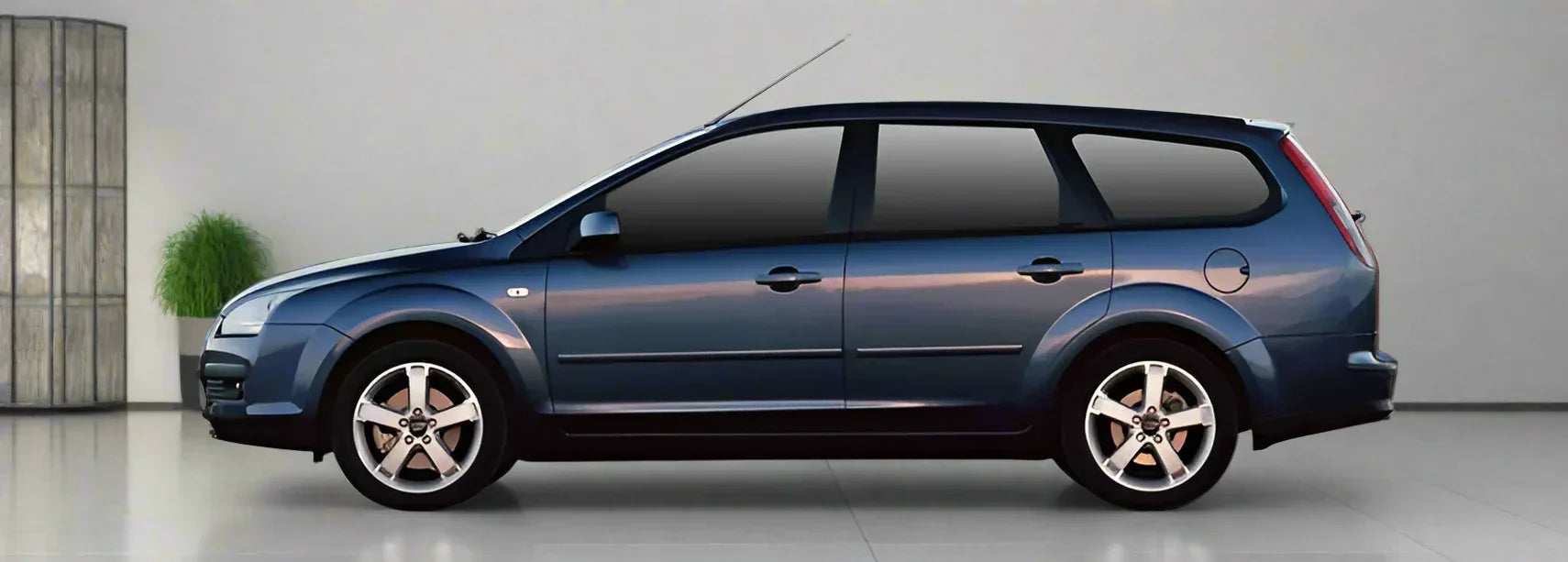 Covorase Auto TeamCar® Tip Tavita Compatibile Ford Focus Mk2 Combi 5 uși (2004–2011) Blue - 221.ro