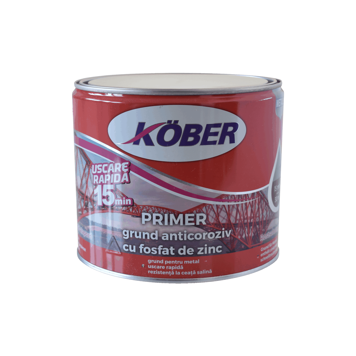 Grund primer pentru metal, 2.5L, rosu oxid KOBER / G5173-2-C2.5L