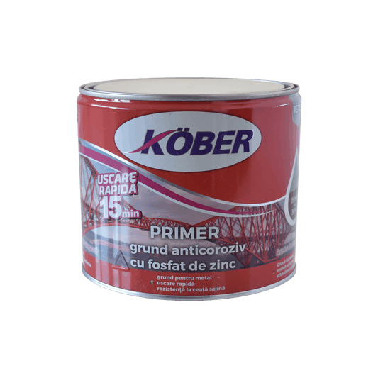 Grund primer pentru metal, 2.5L, rosu oxid KOBER / G5173-2-C2.5L