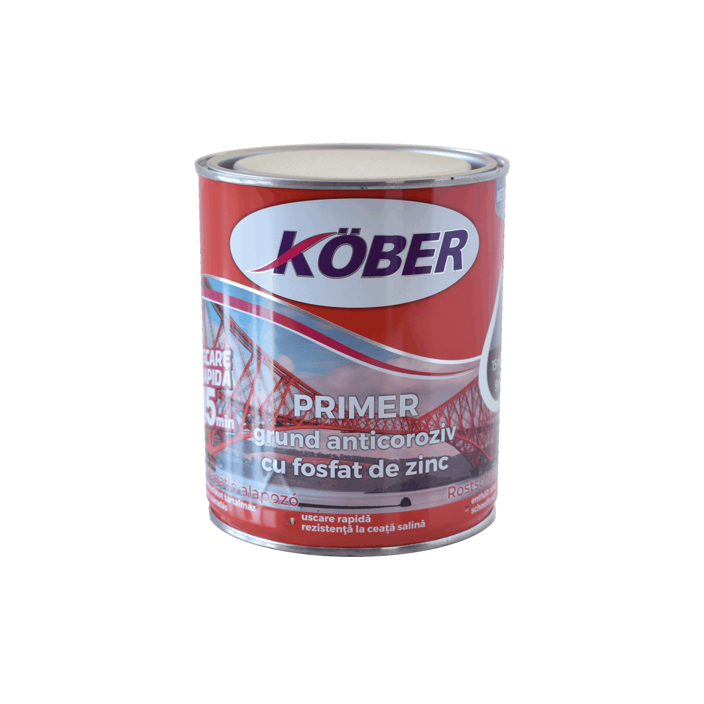 Grund primer pentru metal, 0.75L, gri KOBER / G5181-2-C0.75L