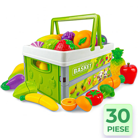 Set de Joaca Educativ cu Alimente pentru Copii, Fructe