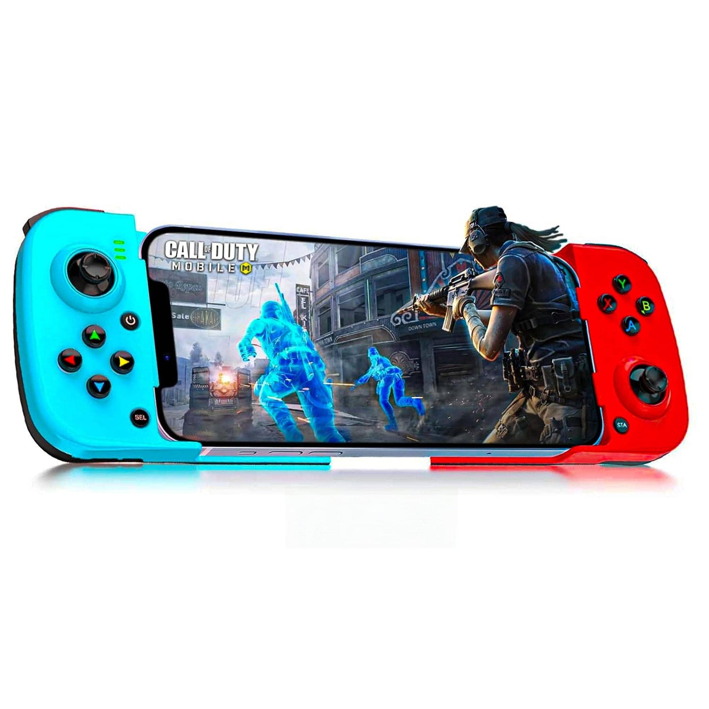 GamePad Controller Gaming pentru telefon Android, iOS, Nintendo Switch, Rosu