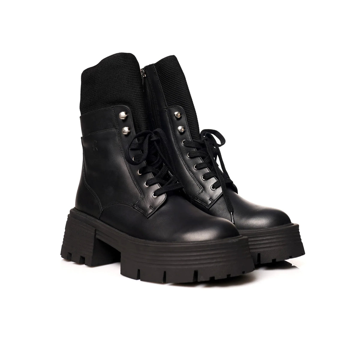 Brodequin Noir | Chaussette
