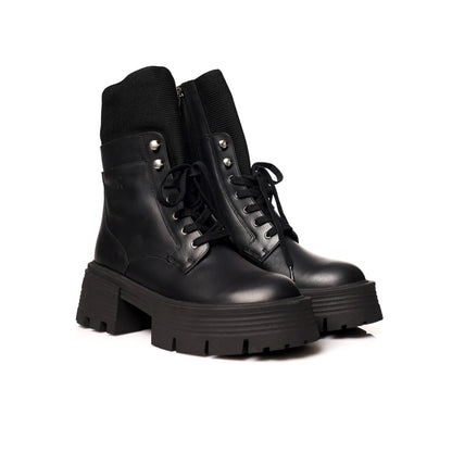 Brodequin Noir | Chaussette