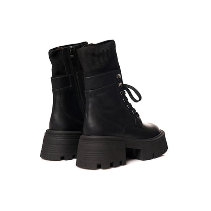 Brodequin Noir | Chaussette