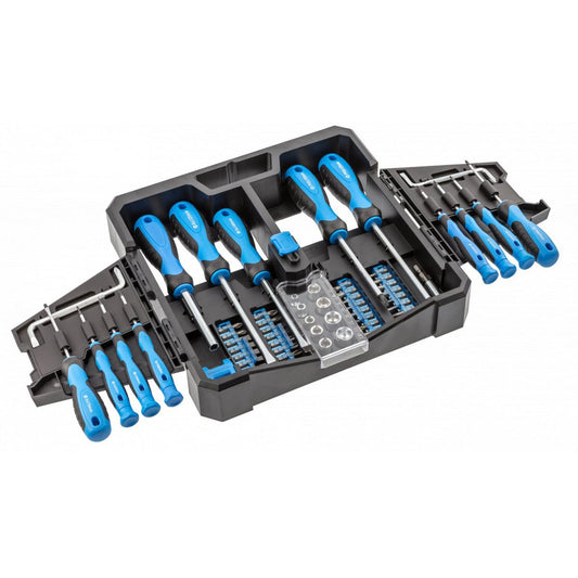 Set surubelnite si biti, HOGERT 63 elementi / HT1S105