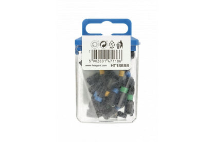 Set 20 biti de impact mixt 25mm HOGERT / HT1S698
