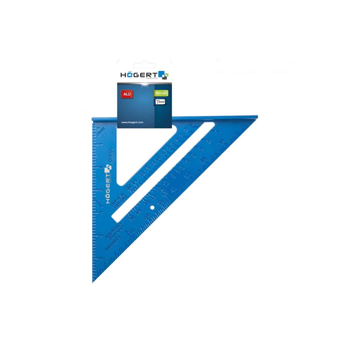 Echer unghiular pentru tamplarie 180mm HOGERT / HT4M215