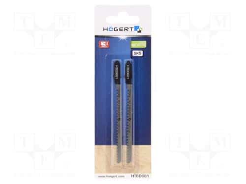 Set 2 bucati lame de fierastrau pentru lemn, 100mm, 10dinti/inchi Z-TOOLS / HT6D663-2