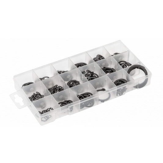 Set 225 bucati inele elastice, interioare si exterioare, HOGERT / HT8G503