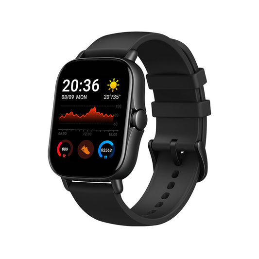 Ceas Inteligent SmartWatch, Pedometru, Apel Bluetooth, Autonomie 5-10 Zile, Rezistent la apa, Notificari Social Media, Monitorizare Somn, Ritm Cardiac, Contor Calorii, Ecran Tactil HD 1.83 inch, Moduri Sport, Incarcator Wireless, Fitness Tracker