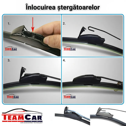 Ștergătoare Suzuki Grand Vitara II JT 3 Uși 2012-2015 | Set Față Flat – TeamCar®