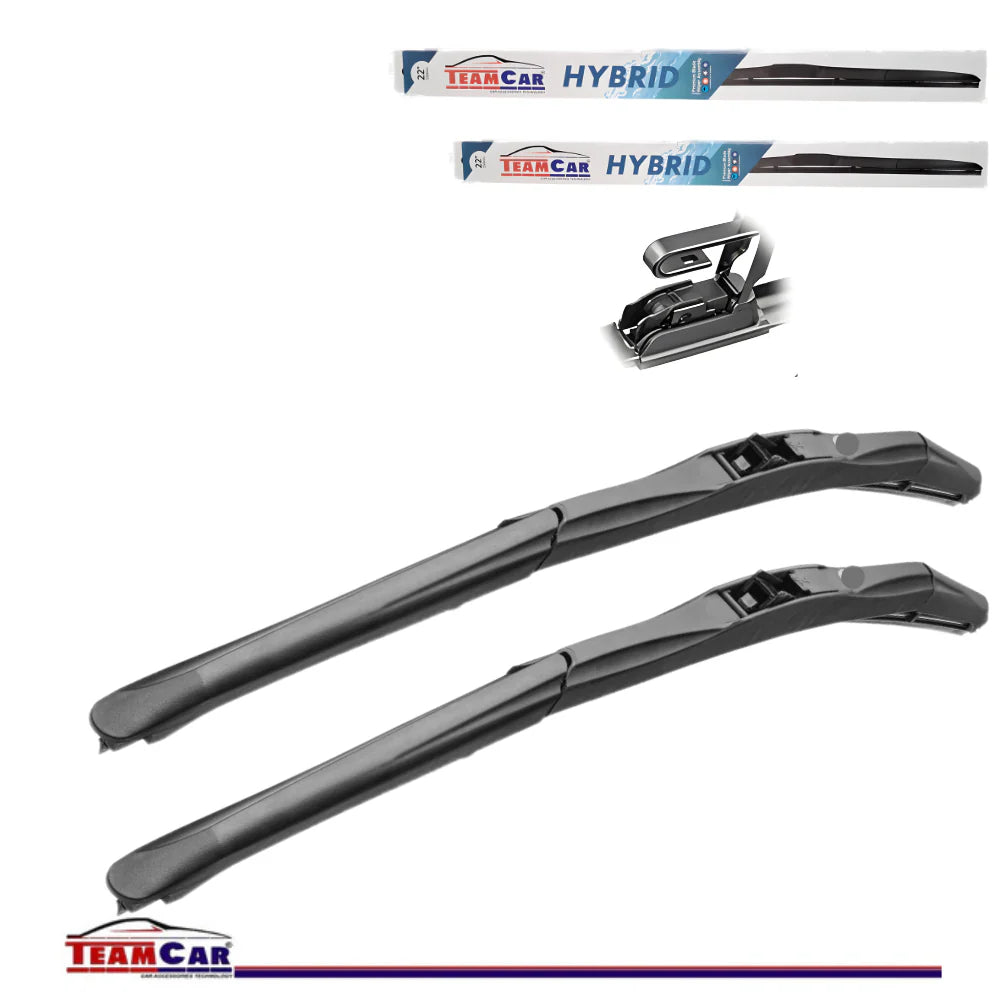 Ștergătoare Hyundai i20 3 uși (2008–2012) Hibrid | Set față – TeamCar®