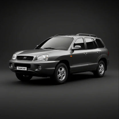 Covorase Hyundai Santa Fe 2000-2006 | Cauciuc Tavita | Black