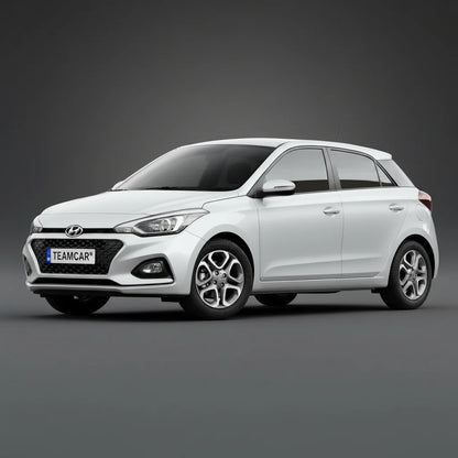 Covorase Auto Hyundai i20 Facelift 2018-2020 - Tavita Cauciuc-Red