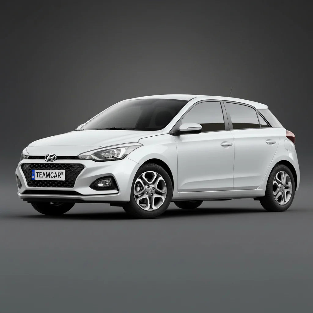 Covorase Auto Hyundai i20 Facelift 2018-2020 - Tavita Cauciuc-Blue