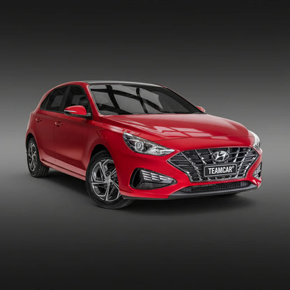 Covorase Hyundai i30 III Hatchback 2020-2026 - Cauciuc Tip Tavita -Red