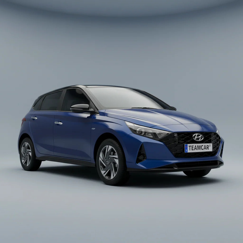 Covorase Auto Hyundai i20 2020-2023 - Tavita Cauciuc-Red