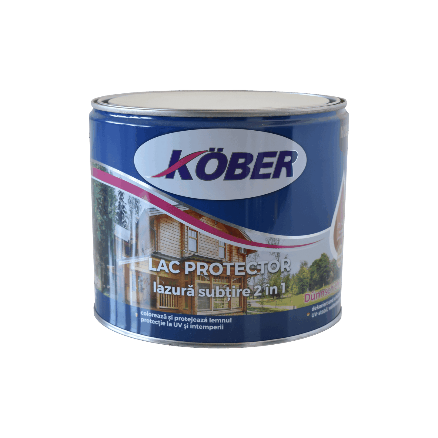 Lac protector lazura subtire, 2.5L, stejar KOBER / IG5130-C2.5L