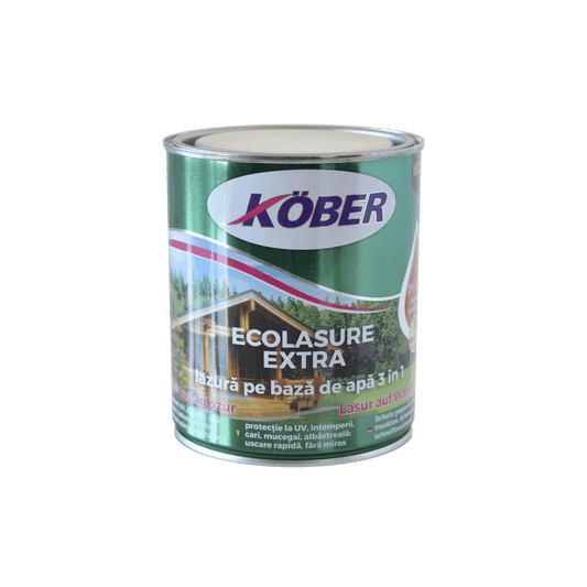 Lac pe bază de apă pentru lemn, ECOLASURE EXTRA, Alun, 0.75L / IG8284-C0.75L