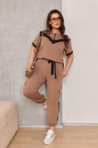 Trening dama marimi mari in doua culori 8109