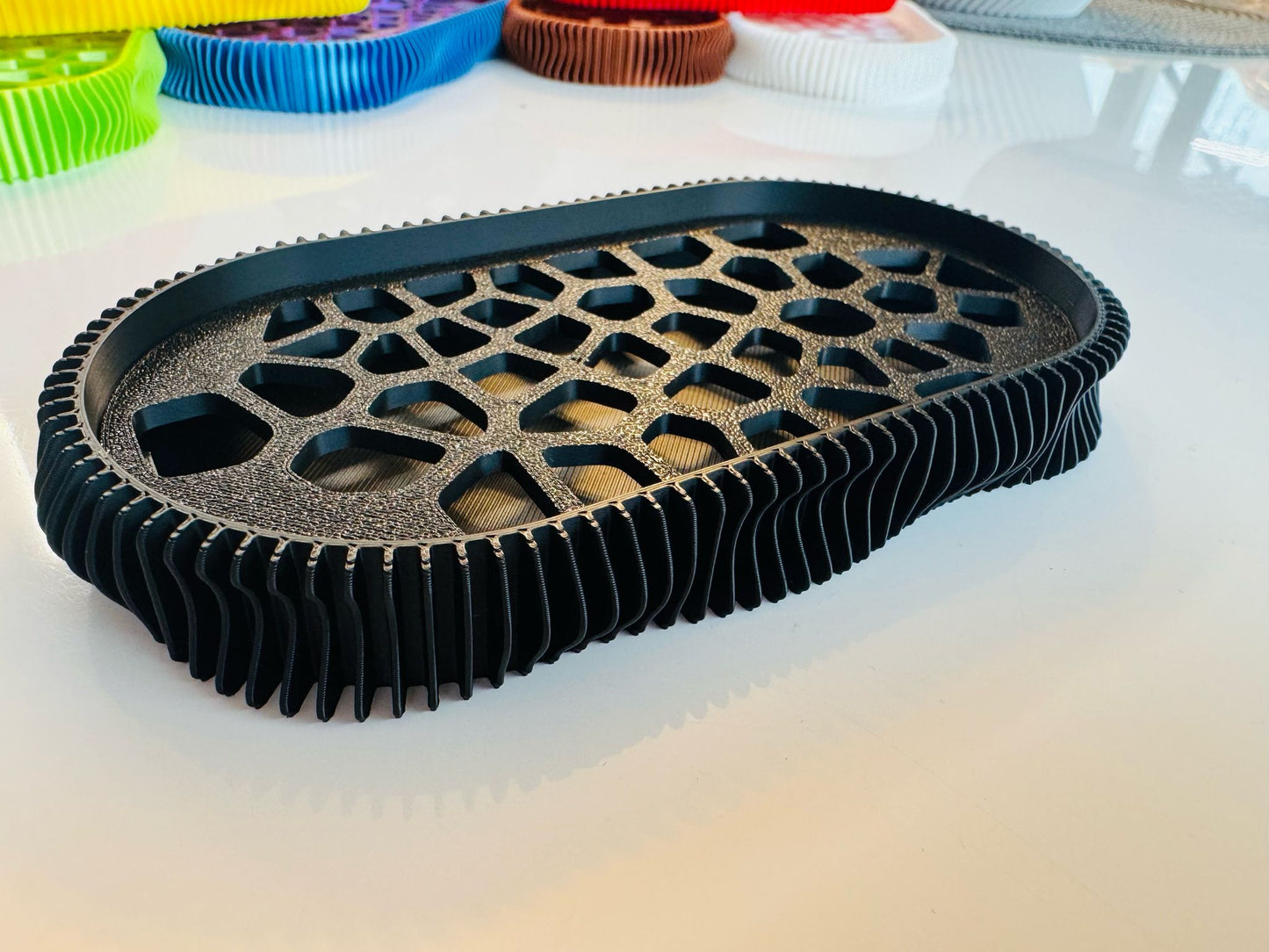 Sapuniera 3D, model Wave