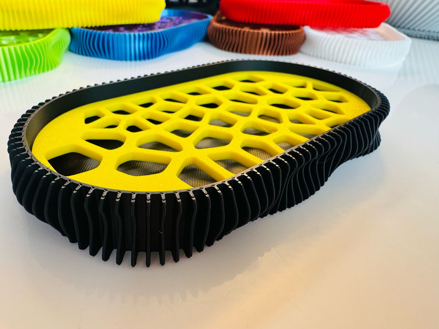 Sapuniera 3D, model Wave