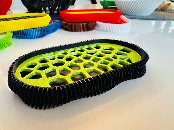 Sapuniera 3D, model Wave
