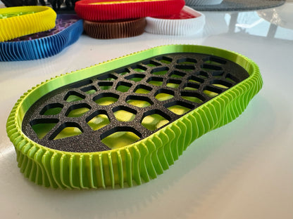 Sapuniera 3D, model Wave