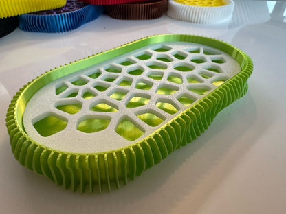 Sapuniera 3D, model Wave