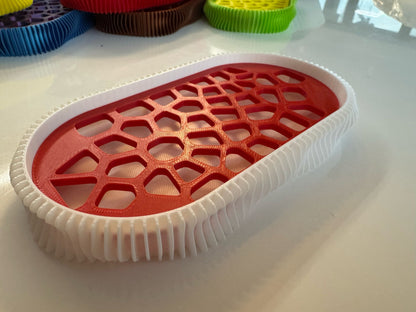 Sapuniera 3D, model Wave