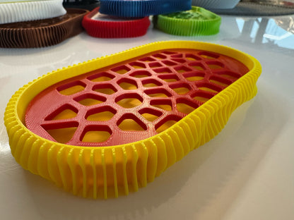 Sapuniera 3D, model Wave