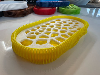 Sapuniera 3D, model Wave