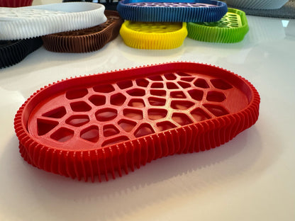 Sapuniera 3D, model Wave