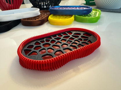 Sapuniera 3D, model Wave