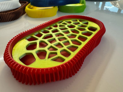 Sapuniera 3D, model Wave