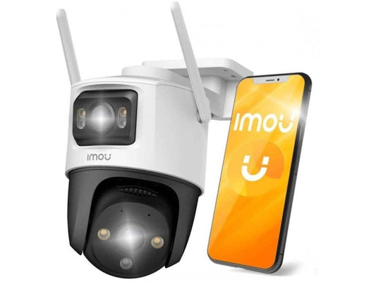 Camera de supraveghere IMOU Cruiser Dual 8MP, Wi-Fi, 2 lentile de 3+5 MP, Full Color, Alarma, Microfon si difuzor / 6971927239573