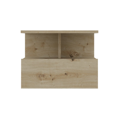 Set 2 Noptiere suspendate Kabi, 1 Usa, Stejar Artisan, 45 x 30 x 34 cm
