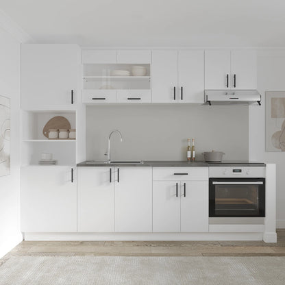 Corp haaus Turn Karo, 2 Usi, cu spatiu cuptor, Alb, 60 x 57 x 210 cm