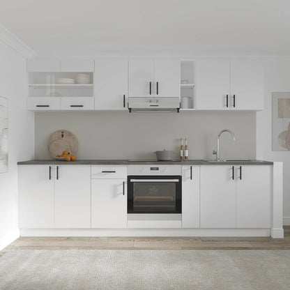 Corp Superior haaus Karo, 2 Usi, Alb, 80 x 30 x 60 cm