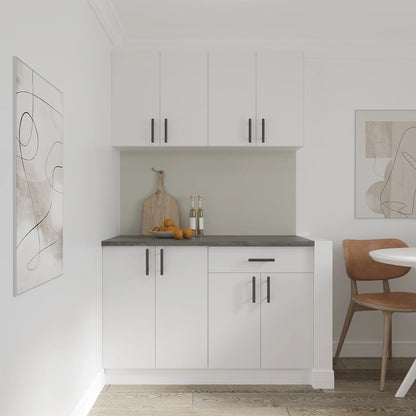 Corp Baza haaus Karo, 2 Usi, Alb, 60 x 50 x 80 cm