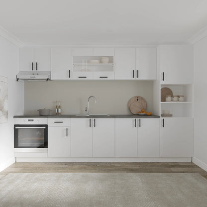 Corp Baza haaus Karo, 2 Usi, Alb, 80 x 50 x 80 cm