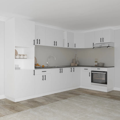 Corp haaus Turn Karo, 2 Usi, cu spatiu cuptor, Alb, 60 x 57 x 210 cm